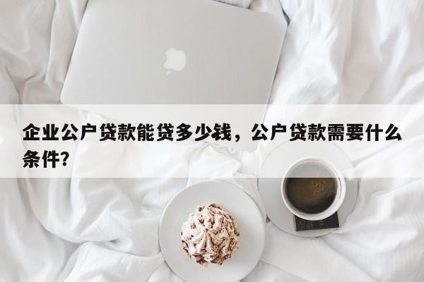 企业公户贷款能贷多少钱,公户贷款需要什么条件?